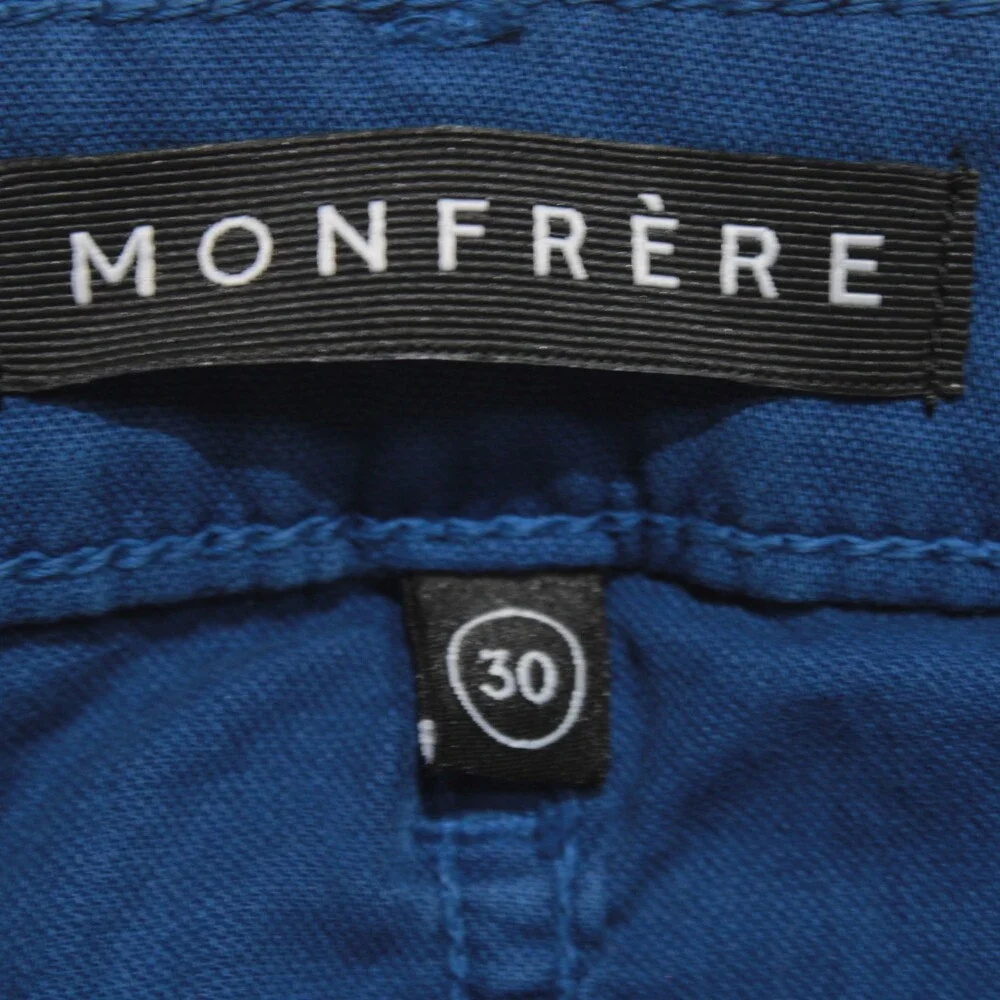 Monfrere NWT 5 Pocket Jeans Size 30 US Slim Fit Brando Blue Cotton Blend